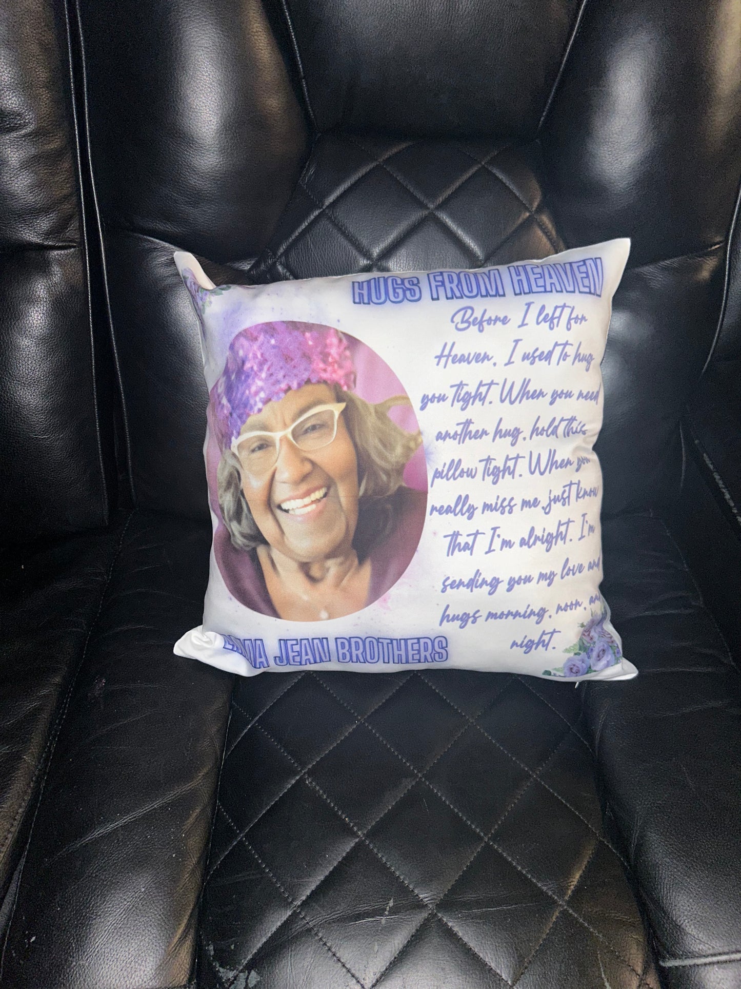 Custom Photo/Text Throw Pillow