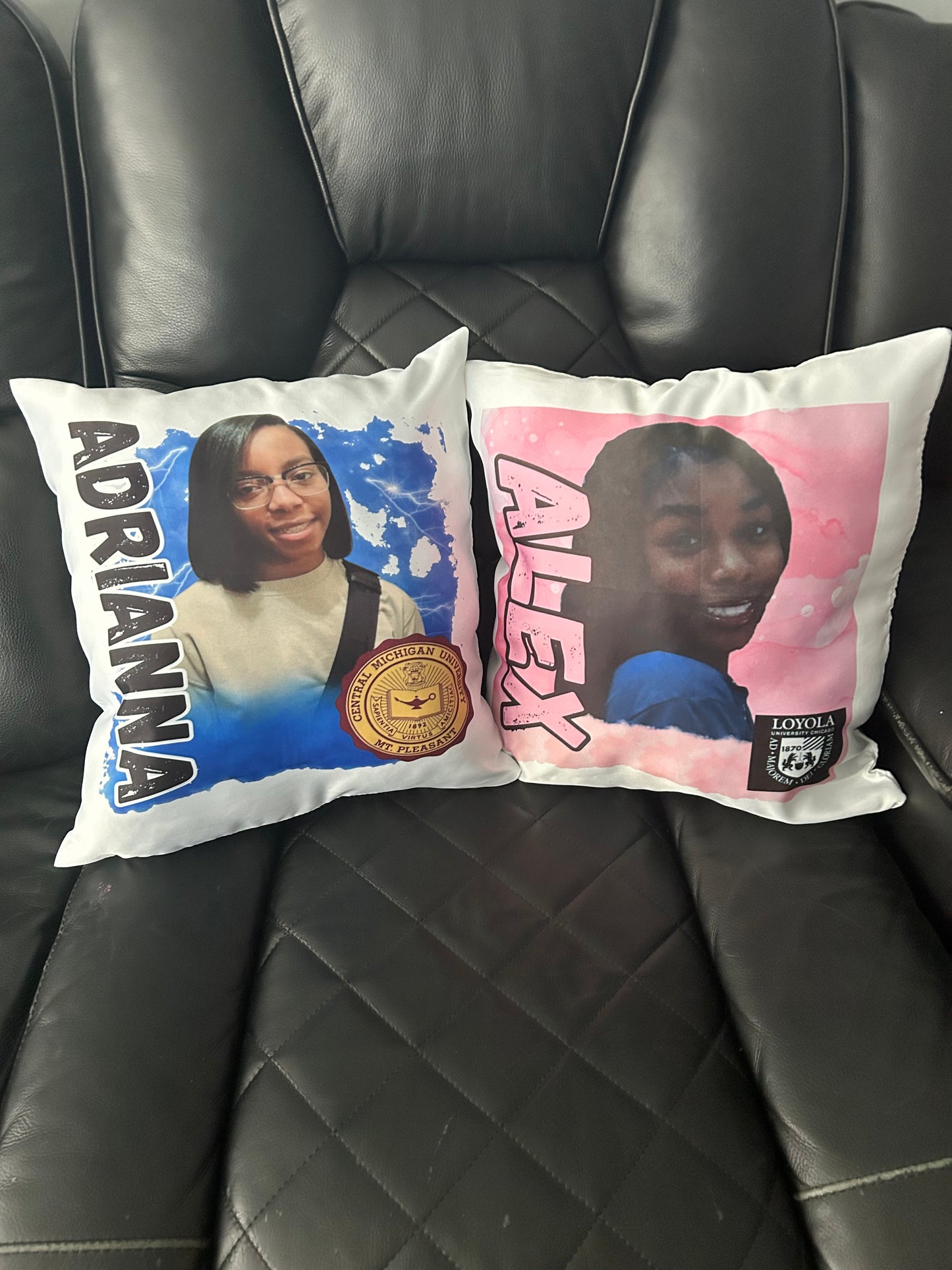 Custom Photo/Text Throw Pillow