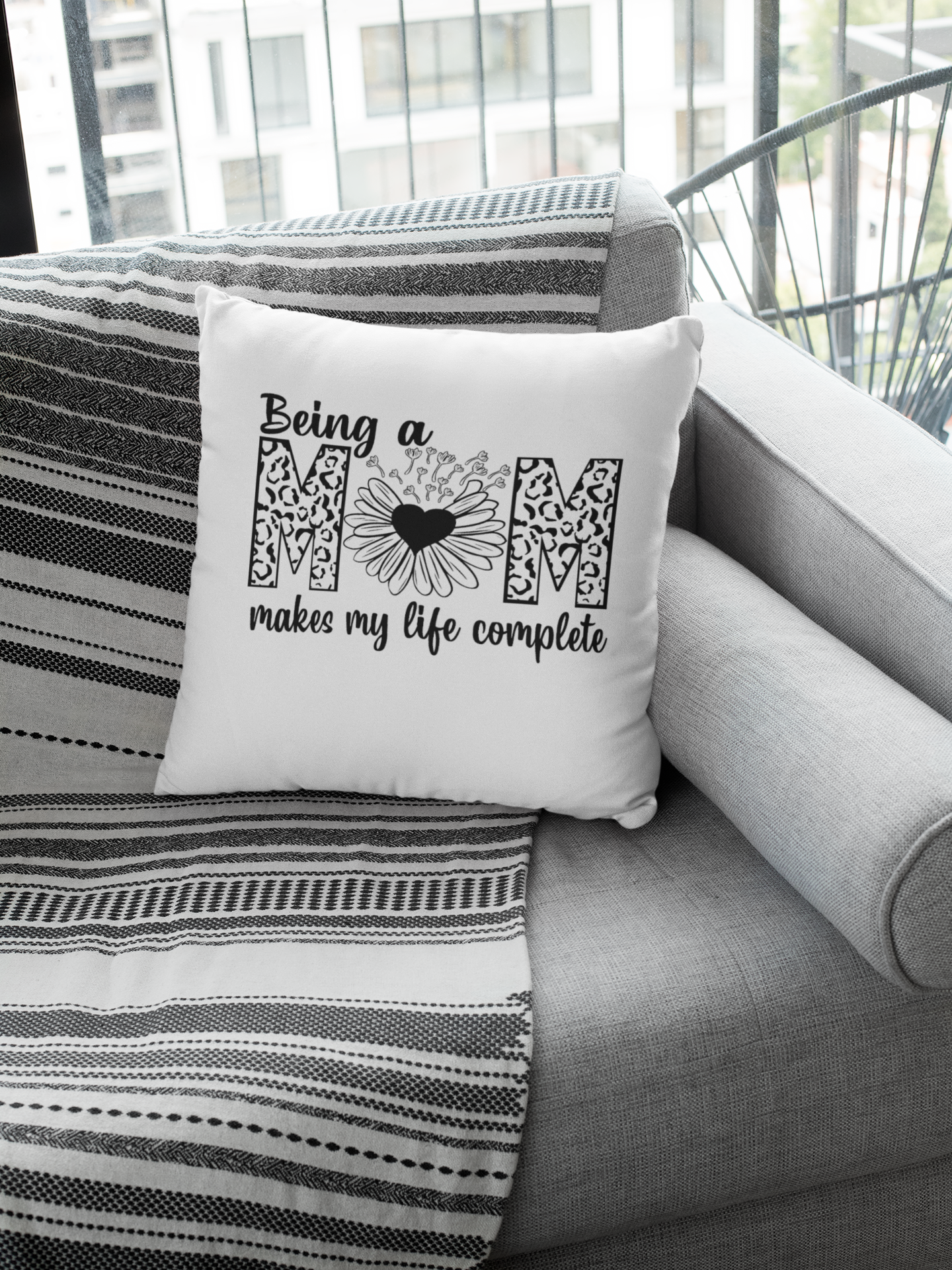 Custom Photo/Text Throw Pillow
