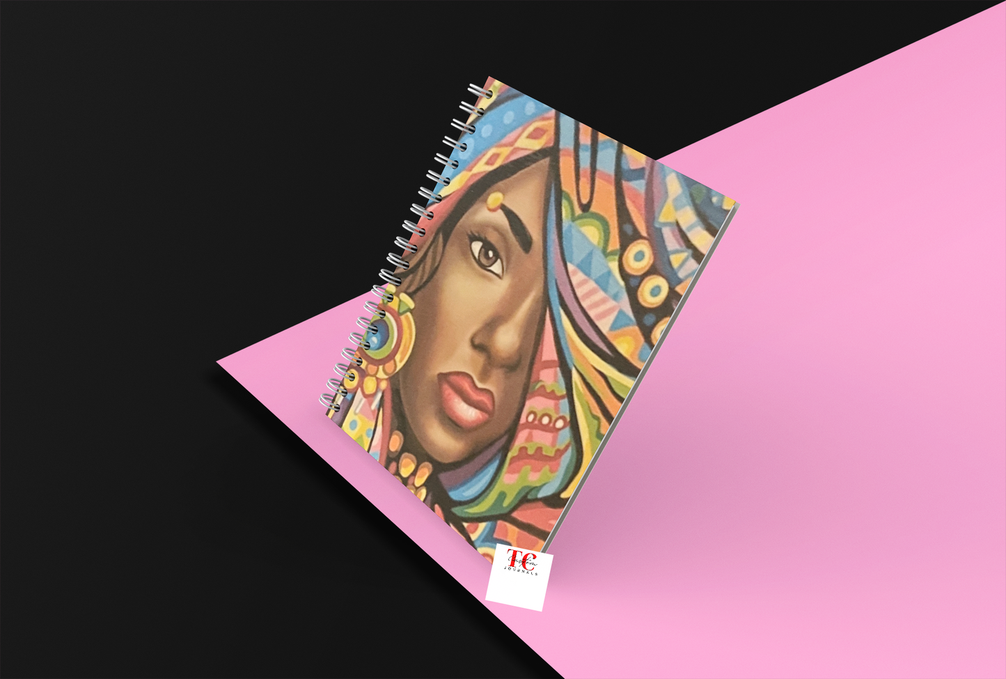 Colorful lady