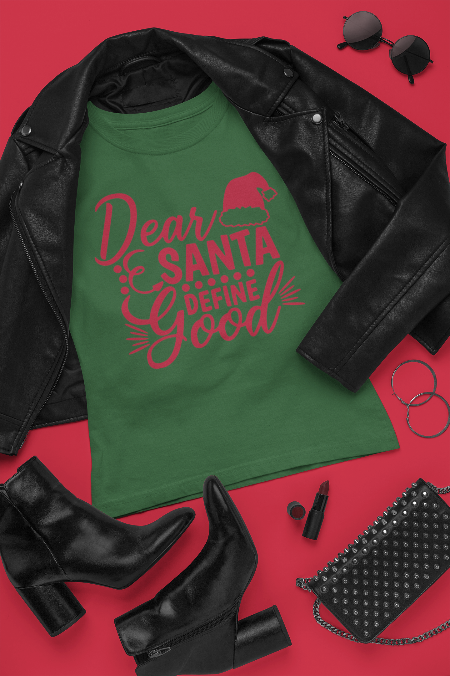 Dear Santa family shirts