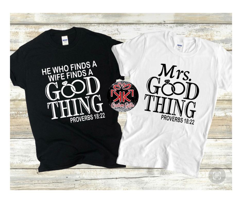 Good thing couple shirts