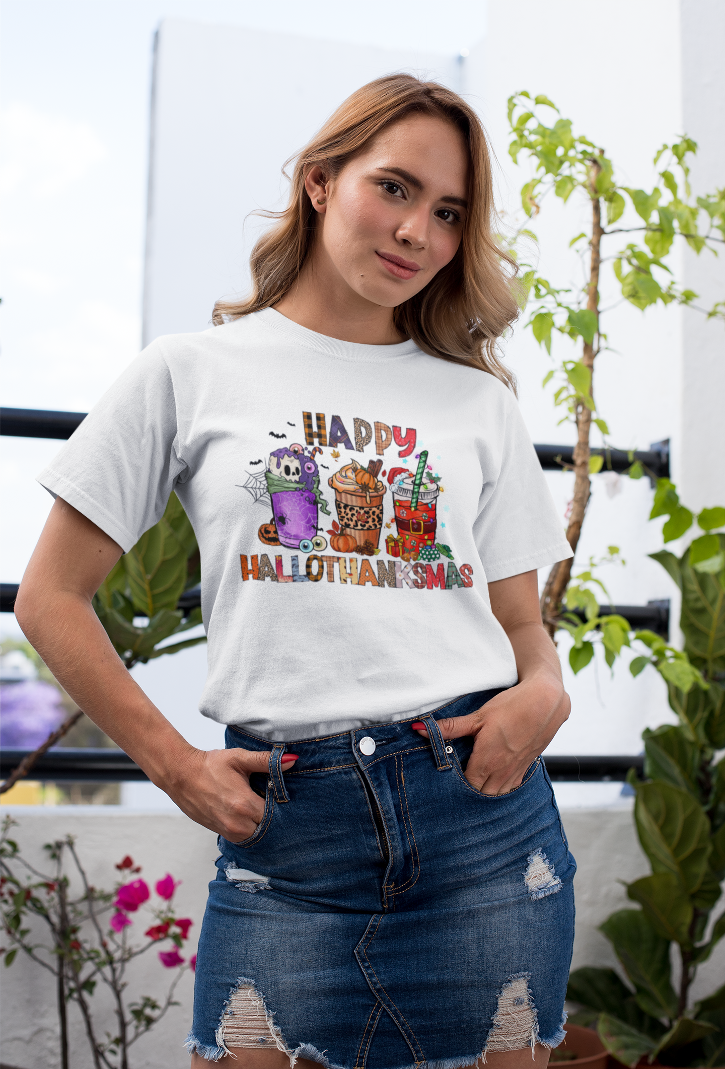 Happy Hallothanksmas Tshirt
