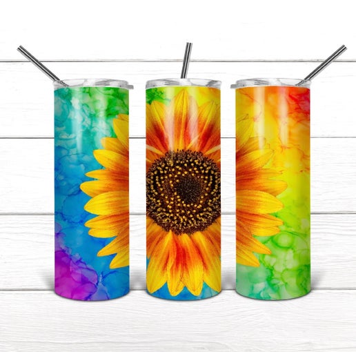 Sunflower 20oz tumbler