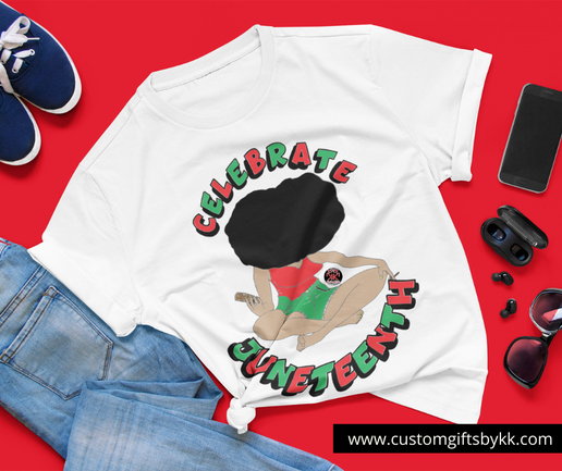 Sage Girl Juneteenth Tshirt