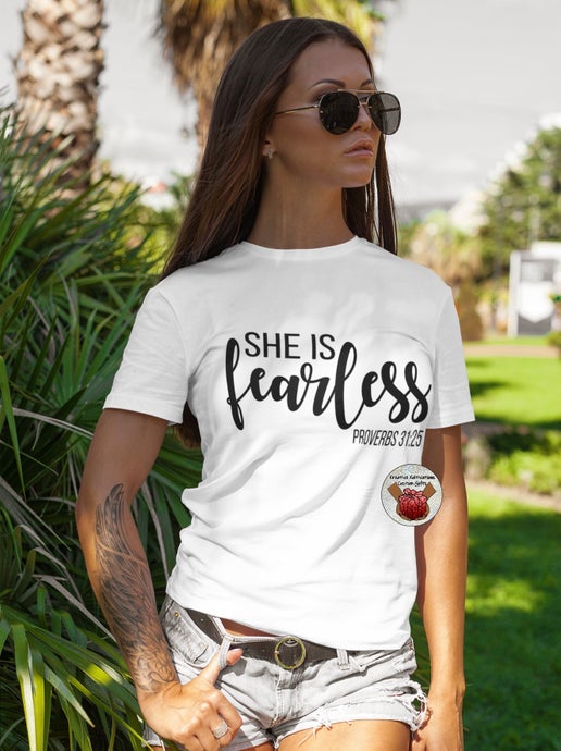 She is fearless