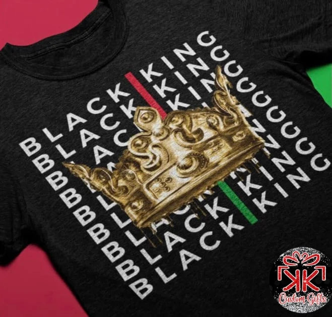 Black King Crown T-Shirt