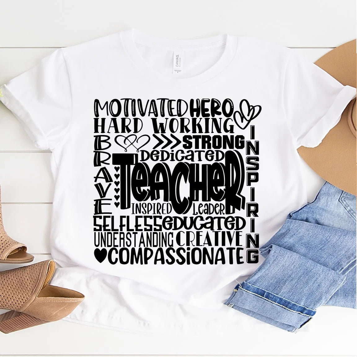 Motivated Teacher Graphic Tee – A Tribute to Everyday Heroes
