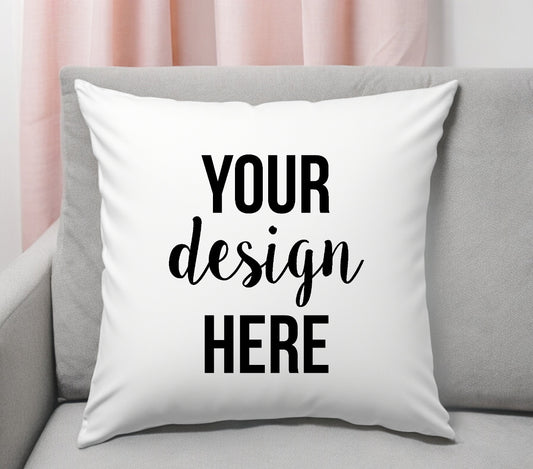 Custom Photo/Text Throw Pillow