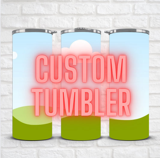 Custom Tumbler – 20oz Stainless Steel