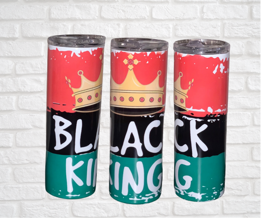 ⸻

Black King Tumbler – 20oz