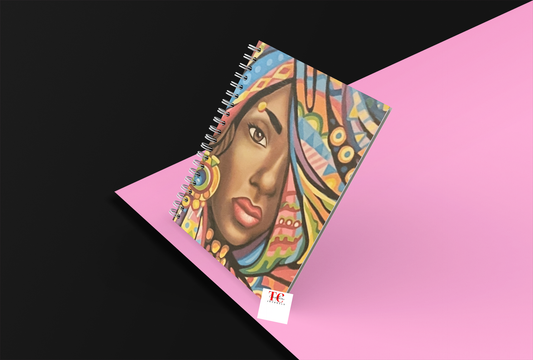 Colorful lady