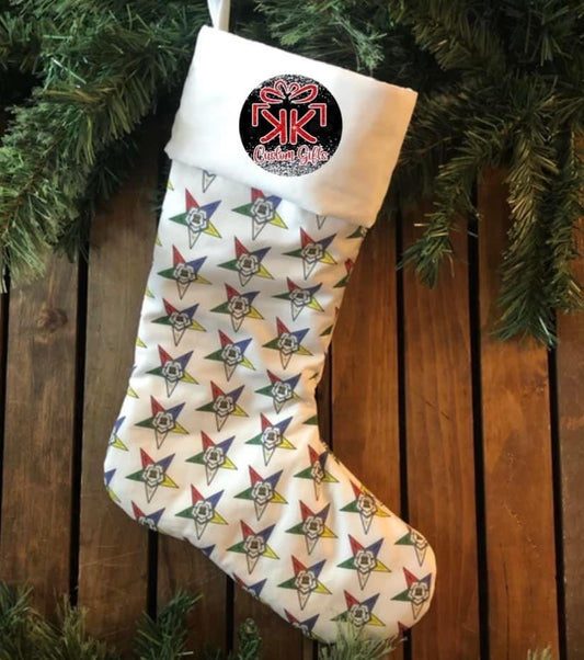 Custom OES Christmas Stocking