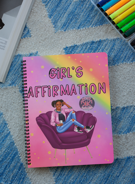 Girl's Affirmation Journal