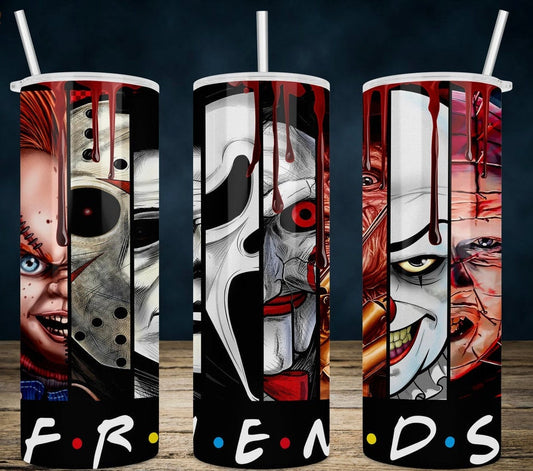 Halloween friends 20oz tumbler