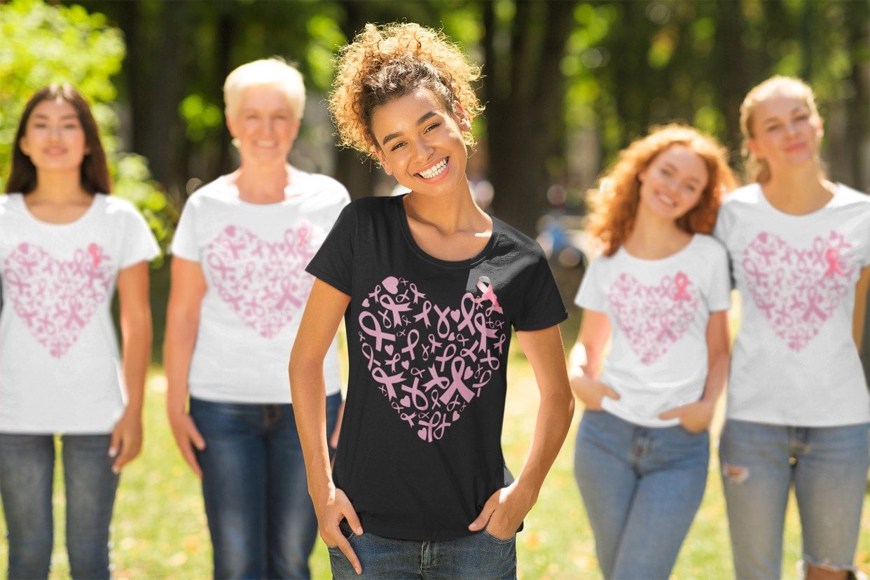 Heart of Hope Tee – Breast Cancer Awareness Shirt