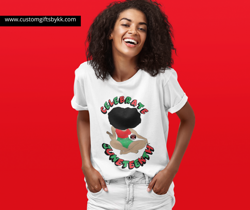 Sage Girl Juneteenth Tshirt