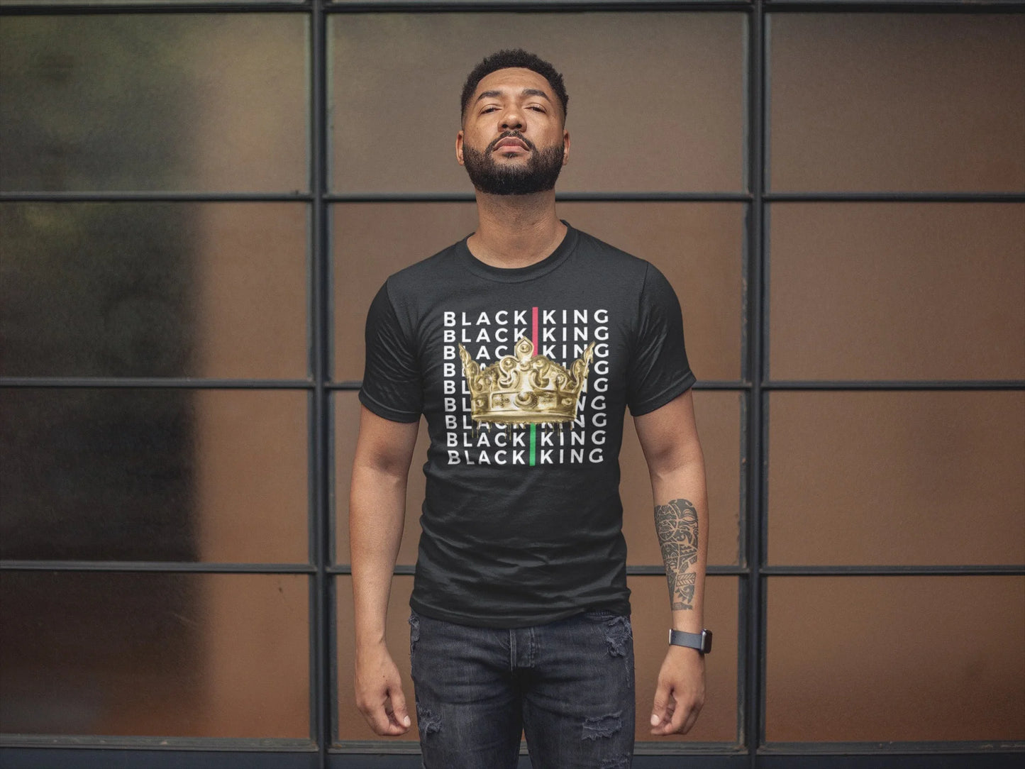Black King Crown T-Shirt