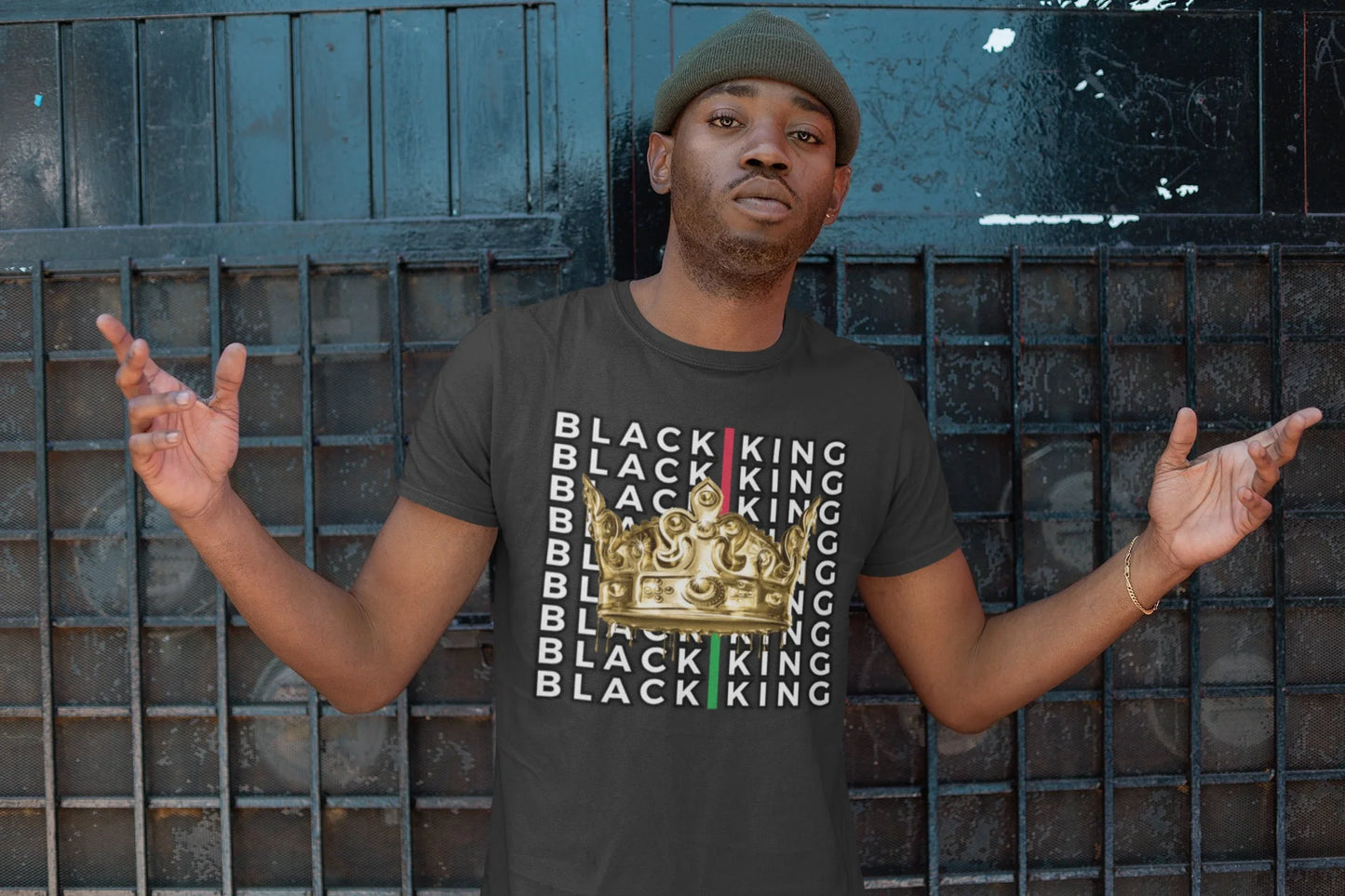 Black King Crown T-Shirt